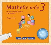 Mathefreunde, Ausgabe Süd 2015, 3. Schuljahr, Unterrichtsmanager Plus auf USB-Stick, Inkl. E-Book als Zugabe und Begleitmaterialien