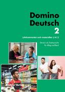 Domino Deutsch 2 NEU ꟾ Lehrkommentar und Materialien A1.2