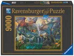 Ravensburger Puzzle 16721 - Drachenwald 9000 Teile Puzzle für Erwachsene und Kinder ab 14 Jahren