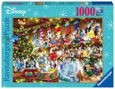 Ravensburger Puzzle 16772 – Schneekugelparadies – 1000 Teile Disney Puzzle für Erwachsene und Kinder ab 14 Jahren
