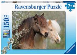 Ravensburger Kinderpuzzle - 12986 Schöne Pferde - Tier-Puzzle für Kinder ab 7 Jahren, mit 150 Teilen im XXL-Format