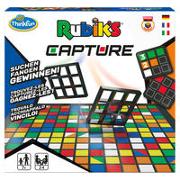 ThinkFun - 76463 - Rubik's Capture - das rasante Farben- und Muster-Suchspiel für 4 Personen ab 7 Jahren. Ein schnelles Spiel für Jungen und Mädchen