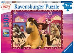 Ravensburger Kinderpuzzle - 12994 Freunde fürs Leben - Dreamworks Spirit Puzzle für Kinder ab 7 Jahren, mit 150 Teilen im XXL-Format