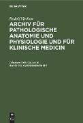 Rudolf Virchow: Archiv für pathologische Anatomie und Physiologie und für klinische Medicin. Band 177, Supplementheft