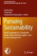 Pursuing Sustainability