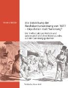 Die Entstehung der Reichskonkursordnung von 1877 - Liquidation statt Sanierung?