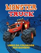 Mostri Trucks libri da colorare per bambini