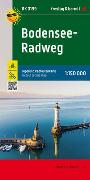 Bodensee-Radweg, Leporello Radtourenkarte 1:50.000, freytag & berndt, RK 0199