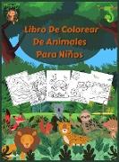 Libro De Colorear De Animales Para Niños