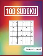 100 Sudoku Answers Included