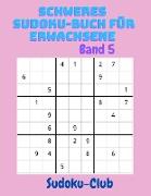 Schweres Sudoku-Buch für Erwachsene Band 5