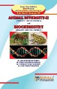 ANIMAL DIVERSITY-II Paper V & BIOCHEMISTRY Paper VI