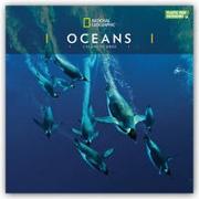 Oceans National Geographic Square Wall Calendar 2022