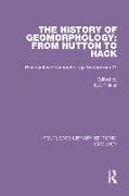 The History of Geomorphology