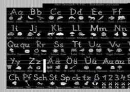 Fragenbär-Mini-Lernposter: Mein Grundschrift ABC - Buchstaben und Laute, S 45 x 32 cm
