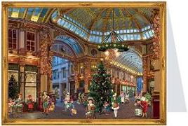 Postkarten-Adventskalender "Christmas Shopping"