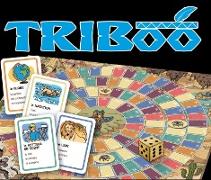 Triboo. Gamebox mit 132 Karten, Spielplan + Download