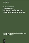 Suaheli-Schriftstücke in arabischer Schrift