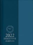 The Treasure of Wisdom - 2022 Executive Agenda - Blue: An Executive Themed Daily Journal and Appointment Book with an Inspirational Quotation or Bible