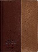 The Treasure of Wisdom - 2022 Executive Agenda - Two-Toned Brown: An Executive Themed Daily Journal and Appointment Book with an Inspirational Quotati