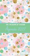 The Treasure of Wisdom - 2022 Pocket Planner - Bubbles and Gold - Green: An 18 Month Planner with Inspirational Bible Verses