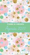 2022 Planificador - Tesoros de Sabiduría - Burbujas Y Oro - Verde: Planificador de 18 Meses, Con Pensamientos Motivadores de la Biblia