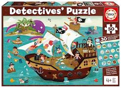 Piratenschiff 50 Teile Detektiv Puzzle