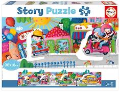Fahrzeuge 26 Teile Geschichten-Puzzle