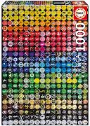 Flaschendeckel Collage 1000 Teile Puzzle