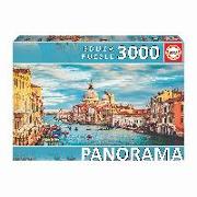 Venedig Kanal 3000 Teile Panorama Puzzle