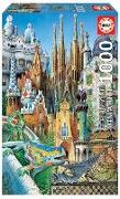 Educa - Gaudi 1000 Teile Miniature Puzzle