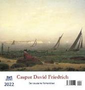 Caspar David Friedrich 2022 Postkartenkalender