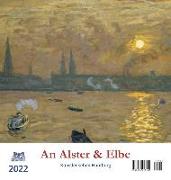 An Alster und Elbe 2022 Postkartenkalender