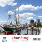 Hamburg 2022 Postkartenkalender