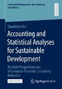 Accounting and Statistical Analyses for Sustainable Development