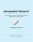 Demographic Research, Volume 15