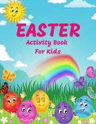 Easter Activity Book For Kids Ages 4-8