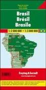 Brasilien, Autokarte 1:2.000.000 - 1:3.000.000