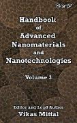 Handbook of Advanced Nanomaterials and Nanotechnologies, Volume 3