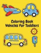 Coloring Book Vehicles For Toddlers