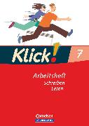 Klick! Deutsch, Östliche Bundesländer und Berlin, 7. Schuljahr, Schreiben und Lesen, Arbeitsheft mit Lösungen