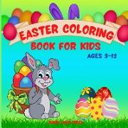 Easter Coloring Book for Kids Ages 3-12