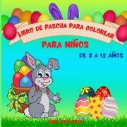 Libro de Pascua para Colorear para Niños de 3 a 12 años