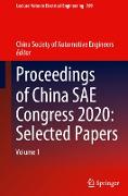 Proceedings of China Sae Congress 2020: Selected Papers