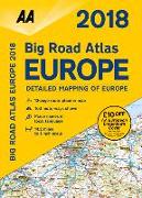 2018 Big Road Atlas Europe