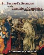 St. Bernard's sermons on the Canticle of Canticles