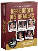 Der Burger des Grauens. Krimidinner-Rollenspiel und Kochbuch. Für 6 Spieler ab 12 Jahren
