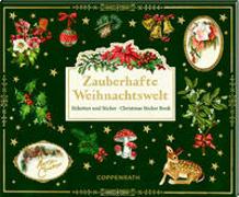 Stickerbuch - Zauberhafte Weihnachtswelt - Etiketten und Sticker