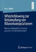 Whistleblowing zur Bekämpfung von Bilanzmanipulationen