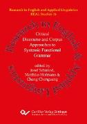 Critical Discourse and Corpus Approaches to Systemic Functional Grammar